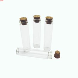 Mini empty glass bottles with Wood lid 18x80mm 13ml small jars vial 100pcs/lot Free Shippingjars