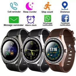 V5 Smart Watch Bluetooth 3.0 Wireless Smartwatches SIM Intelligent Mobile Phone Watch inteligente for Android Cellphones with Box Convenient and practical