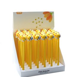 2021 new Zhongfan Bee Modelling Neutral Pen Creative Lovely Water Student Stationery