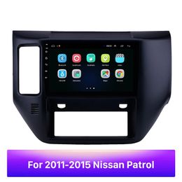 car dvd Radio GPS HD Touchscreen Wifi Multimedia player For 2011-2015 Nissan Patrol 9" 2din Android
