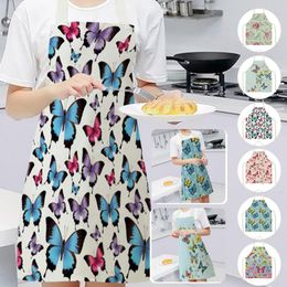 Aprons Kitchen Antifouling Household Daily Use Cotton And Linen Sleeveless Apron