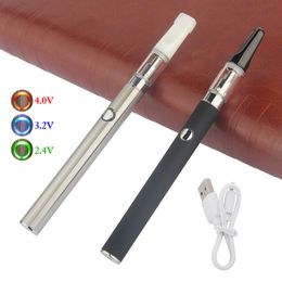 Wax Oil Manual Button Vapes Pens Kit Plastic Case 350mah Mini Slim Vape Pen Battery .5ml 1ml Vaporizer Cartridges CE3 Clearomizer