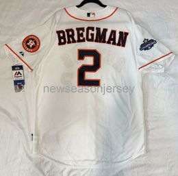 Stitched retro jersey ALEX BREGMAN COOL BASE JERSEY Men Women Youth Baseball Jersey XS-5XL 6XL