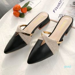 Women Classic Black High Quality Summer High Heel Shoes Lady Beige Comfort Spring Heel Shoes