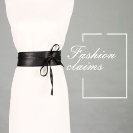 Fashion Belts for Women Vintage Belt Elastic Waist Coat Sweater Ladies Dress Decoration Knotted Band