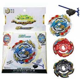 Burst B-133 Spinning Top with Launcher & Gyro Caps Metal Ggyroscope Starter Battle Fight Toys for Children Boys Gifts