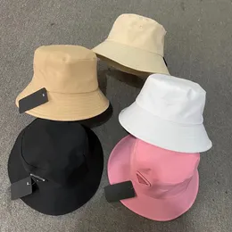 Fashion Designer Bucket Hats for Men Woman Baseball Caps Nylon Fisherman Buckets Hat Patchwork High Quality Summer Winter Sun Visor 2021