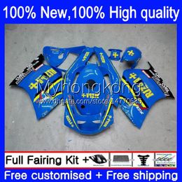 Fairings Kit For SUZUKI 250CC RGV250 SAPC VJ22 RGVT250 88-98 Bodys 32No.26 RGVT-250 RGV-250 VJ23 94 95 96 97 98 RGVT RGV 250 RIZLA blue 1994 1995 1996 1997 1998 Bodywork