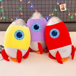 Wholesale 40cm Plush Toys Cute Rocket Plush Toy High Quality Stuffed Soft Kids Doll Pillow Birthday Gifts