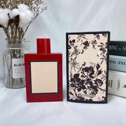 Women perfume Ambrosia di Fiori Oriental Floral 100ml EDP Red Spray Bottle Jasmine Aroma Long Lasting High Quality Copy Free delivery