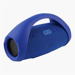 Mini Boom Box Outdoor HIFI Bass Column Speaker Wireless Bluetooth Speakers Boombox Blue tooth Stereo Audio 13399