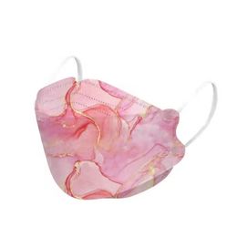Adult Marble Mask Willow Leaf Fish Mouth Masks Non-woven Melt Blown Cloth Dust and Haze