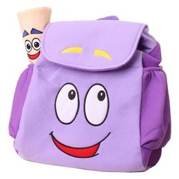 Backpack Rescue Bag with Map,Pre-Kindergarten Toys Purple for Christmas gift