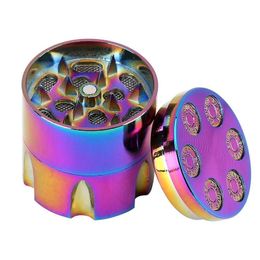 Tiny Colourful Grinder Shredder Mini Herb Herbal Grinder Smoke Crusher