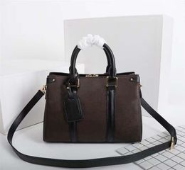 bags and totes Canada - High-end designer handbags Boston Bags messenger bag M44816 embossed leather ladies shoulder bagss