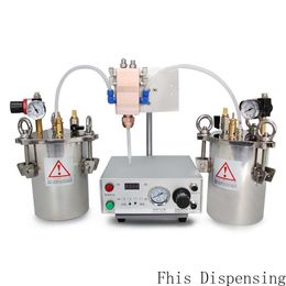 Fully Automatic Large Flow AB Double Liquid Glue Filling Machine Precision Return Suction Valve with Pressure Barre