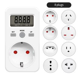 Timers EU UK US AU BR Plug Timer Switch Kitchen Electric Appliance Outlet 230V 50HZ 12/24 Hour Programmable Timing Socket