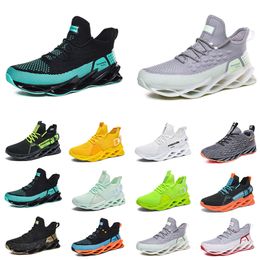 men running shoes breathable trainers wolf grey Tour yellow teal triple black white green pewter mens outdoor sports sneakers hiking twelve