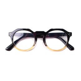 Fashion Sunglasses Frames UV Protection Reading Glasses For Women Round Anti Blue Light Decorative Computer Men's Eyeglasses Frame Oculos De
