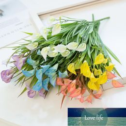 Decorative Flowers & Wreaths Artificial 34cm Pseudo-flower Greenery Plant Grass Home Decoration Plastic Water Plants1 Factory price expert design Quality Latest