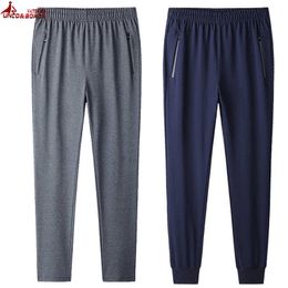 Plus size 7XL 8XL 9XL Mens Casual joggers Sports Pant Loose Version Fitness streetwear Running Trousers Workout Pants Sweatpants P0811