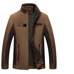 Coat Men thin Section Spring fashion Slim Jackets Casual Coats Man Autumn Locomotive cotton Jacket Male Bomber 4XL 211110