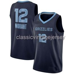 Custom Ja Morant #12 Jersey Stitched Mens Women Youth XS-6XL Basketball Jerseys