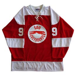 99 Wayne Gretzky Soo Greyhounds Hockey Jersey Embroidery Stitched Customise any number and name Jerseys