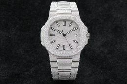 Top qualità R8 5719 V3 versione montre DE luxe 40mm 324 movimento meccanico automatico orologi orologio con diamanti impermeabile orologi luminosi 00