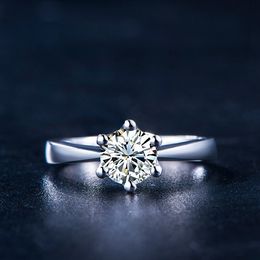 Gemstone Solitaire Ring diamond engagement wedding rings for women fashion Jewellery gift will and sandy