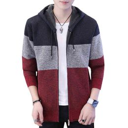 winter fashion cardigan for men cardigan masculino sweater mens knitted sweater cardigan masculine chompa hombre 211109