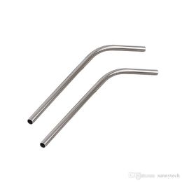 16cm Short Drinking Straw For Kids Stainless Steel Straw Reusable Silver Metal Straws Food Grade For Juicy LX640