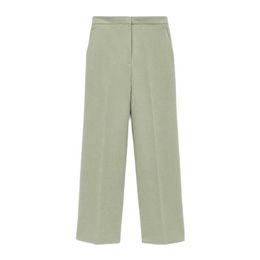 DiYiG WOMAN 2021 spring and summer new youth women's clothing avocado Colour high waist straight casual trousers Q0801