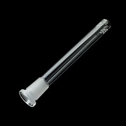 -19mm masculino fêmea vidro para baixo stem 154 milímetros longos difusores de vidro adaptador para glife banger fumar tubos de água acessórios de fumo atacado
