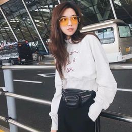 2020 New Ins Star Same Style King Waist Bag Chest Bag One-Shoulder Crossbody Chain Trendy Bag Mini Sheepskin Womens