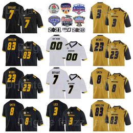 NCAA Missouri Tigers Football College 83 Kellen Winslow Jersey Man 9 Jeremy Maclin 8 Justin Smith 23 Roger Wehrli 7 Kelly Bryant 3 Drew Lock University All Stitched