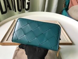 bottegaa vendetta Cowhide botega bottegga Italy 7 Stars Leather Top Quality Boar Wallet Zipper Around Card Purse Vintage Crochet Wallets Gift Luxury Designer Bag
