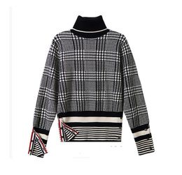 knitted sweater Women's Knits turtleneck Women jacket pullovers increase thickening warmth ladies sweaters