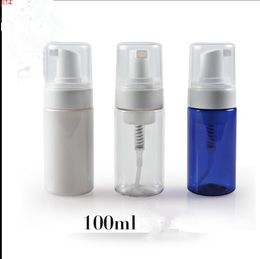100g/ml Clear Plasticy Froth Mousse Bottle Shanpoo Lotion Cosmetic Emulsion Small Sample Empty Packing Bottlegood qty