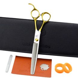 Univinlions 6.5 inch Shears Professional Grooming Dog Thinning Tools For Home Groomer Shaver Remover Tesoura Pet Hair Trimming Scissors Accessories