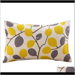 Bedding Supplies Textiles & Gardengeometric Printing Pillow Case Cafe Home Decor Cushion Ers Items Household Textile Products Drop Delivery 2