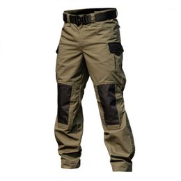 Men's Pants Outdoor Sports Straight Leg Tactical Trousers Water-repellent Overalls City Training Instructor