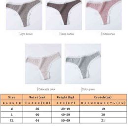 NXY sexy set3 Pcs/Set Women Panties G-String Underwear Fashion Thong Sexy Cotton Ladies G-string Soft Lingerie Solid Low Rise Panty 1127