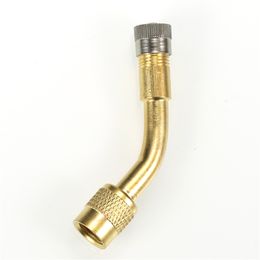 Motorcycle Air Intake Pipe Vae Stem 45/90/135 Degree Vehicle Brass Airs Tyre Vaes Extension Rod for Moto Auto Truck Bike Wheel Tires Iatio