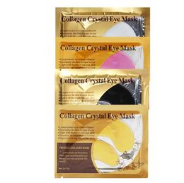 4 Styles Eyes Care Collagen Crystal Eye Masks Moisturising Anti-aging Gold Powder Mask Pair