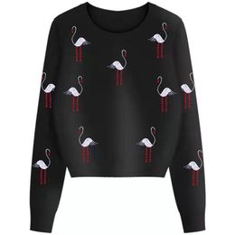 luxury clothesDesigner Womens sweater Pullover Classic knit jacket fashion women warm jacquard clothes Letter printing embroidery Long sleeve sweaters