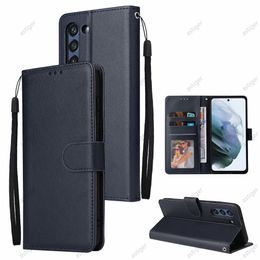 Wallet PU leathe phone Cases with card slot Photo frame stand for Samsung Galaxy A32 A22 5G A52 A72 A82 A12 A01CORE A42 A40 A30 A21S A20S A20E A10S A10 A02S A70 4G case cover