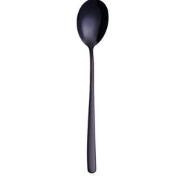 304 stainless steel spoon fork gold rainbow stirring scoops mug ice scoop dessert ladle spoon home Kitchen Dining