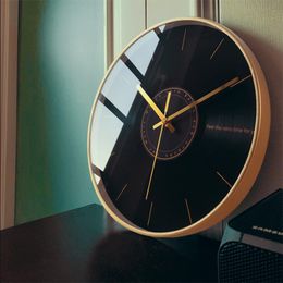 Wall Clocks Silent Clock Metal Modern Living Room Decoration Kitchen Creative Gold Luxury Watches Home Decor Gift