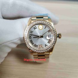 Excellent BP Wristwatches Watch 278288RBR 278288 Sapphire Stainless Steel 31mm Yellow gold Roman Diamond Dial Mechanical Automatic Ladies Women's Watches
